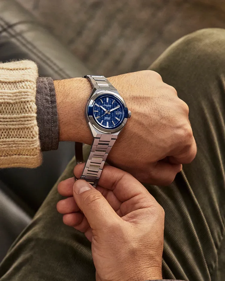 Series8 870 Blue Dial Stainless Steel Bracelet NA1037-53L | CITIZEN Series8 870 Blue Dial Stainless Steel Bracelet NA1037-53L | CITIZEN